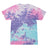 Colortone Unisex Multi - Color Tie - Dyed T-Shirt - Cotton Candy - Colortone 1000 Cotton Candy S Short Sleeve T-Shirts