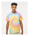 Colortone Unisex Multi - Color Tie - Dyed T-Shirt - Eternity - Colortone 1000 Eternity S Short Sleeve T-Shirts