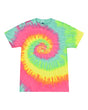 Colortone Unisex Multi - Color Tie - Dyed T-Shirt - Minty Rainbow - Colortone 1000 Minty Rainbow S Short Sleeve T-Shirts