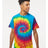 Colortone Unisex Multi - Color Tie - Dyed T-Shirt - Reactive Rainbow - Colortone 1000 Reactive Rainbow S Short Sleeve T-Shirts