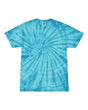 Colortone Unisex Multi - Color Tie - Dyed T-Shirt - Spider Turquoise - Colortone 1000 Spider Turquoise S Short Sleeve T-Shirts