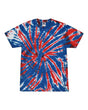 Colortone Unisex Multi - Color Tie - Dyed T-Shirt - Union Jack - Colortone 1000 Union Jack S Short Sleeve T-Shirts