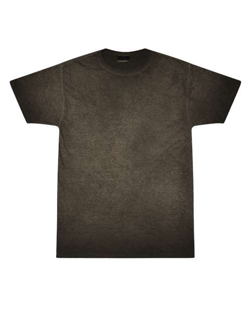 Colortone Unisex Oil Wash T-Shirt - Colortone 1310 Black S Short Sleeve T-Shirts