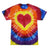 Colortone Unisex Shapes Tie - Dyed T-Shirt - Colortone 1150 Multicolor Heart S Short Sleeve T-Shirts