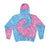 Colortone Unisex Tie - Dyed Full - Zip Hooded Sweatshirt - Colortone 8888 Athens XS Zip Hoodies