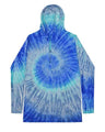 Colortone Unisex Tie - Dyed Hooded Long Sleeve T-Shirt - Colortone 2777 Blue Jerry S Long Sleeve T-Shirts