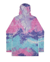 Colortone Unisex Tie - Dyed Hooded Long Sleeve T-Shirt - Colortone 2777 Cotton Candy S Long Sleeve T-Shirts