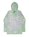 Colortone Unisex Tie - Dyed Hooded Long Sleeve T-Shirt - Colortone 2777 Slushy S Long Sleeve T-Shirts
