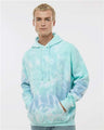 Colortone Unisex Tie - Dyed Hooded Sweatshirt - Colortone 8777 Slushy S Sweatshirts