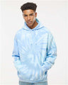 Colortone Unisex Tie - Dyed Hooded Sweatshirt - Lagoon - Colortone 8777 Lagoon S Sweatshirts