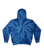 Colortone Unisex Tie - Dyed Hooded Sweatshirt - Spider Royal - Colortone 8777 Spider Royal S Sweatshirts