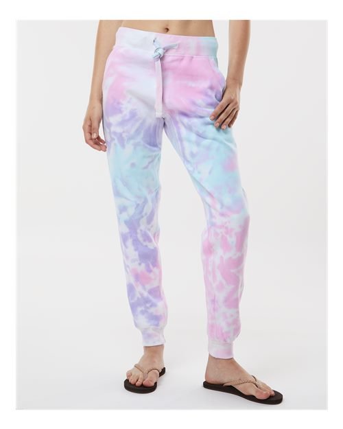 Colortone Unisex Tie - Dyed Joggers - Colortone 8999 Cotton Candy S