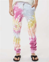 Colortone Unisex Tie - Dyed Joggers - Colortone 8999 Desert Rose S