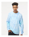 Colortone Unisex Tie - Dyed Long Sleeve T-Shirt - Colortone 2000 Lagoon S Long Sleeve T-Shirts