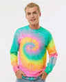 Colortone Unisex Tie - Dyed Long Sleeve T-Shirt - Colortone 2000 Minty Rainbow S Long Sleeve T-Shirts