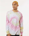 Colortone Unisex Tie - Dyed Long Sleeve T-Shirt - Desert Rose - Colortone 2000 Desert Rose S Long Sleeve T-Shirts