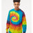 Colortone Unisex Tie - Dyed Long Sleeve T-Shirt - Reactive Rainbow - Colortone 2000 Reactive Rainbow S Long Sleeve T-Shirts