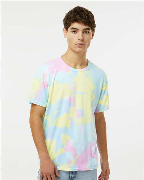 Colortone Unisex Vintage Tie - Dyed T-Shirt - Colortone 1355 Reef S Short Sleeve T-Shirts