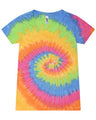 Colortone Women's Tie - Dyed V - Neck T-Shirt - Colortone 1075 Eternity XS Short Sleeve T-Shirts