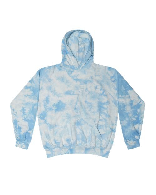 Colortone Youth Crystal Wash Hooded Sweatshirt - Colortone 8790Y Crystal Baby Blue XS Sweatshirts
