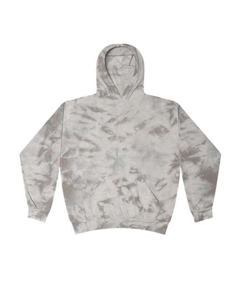 Colortone Youth Crystal Wash Hooded Sweatshirt - Colortone 8790Y Crystal Silver XS Sweatshirts