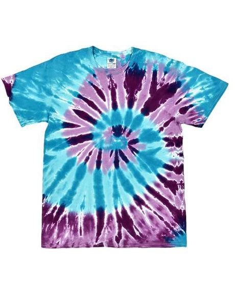 Colortone Youth Multi - Color Tie - Dyed T-Shirt - Colortone 1000Y Barbados XS Short Sleeve T-Shirts