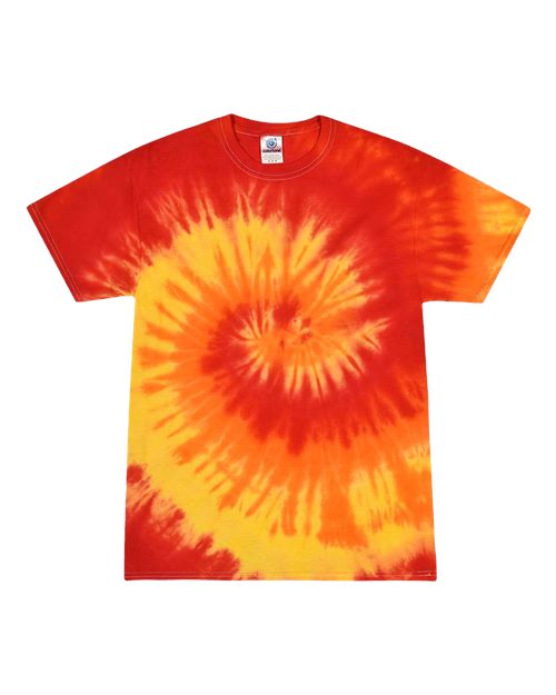 Colortone Youth Multi - Color Tie - Dyed T-Shirt - Colortone 1000Y Blaze XS Short Sleeve T-Shirts