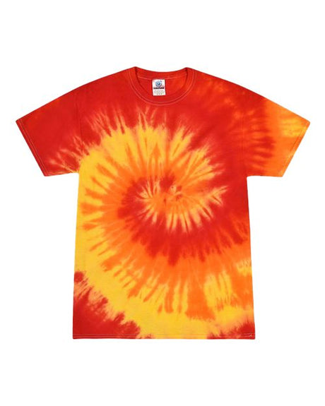 Colortone Youth Multi - Color Tie - Dyed T-Shirt - Colortone 1000Y Blaze XS Short Sleeve T-Shirts