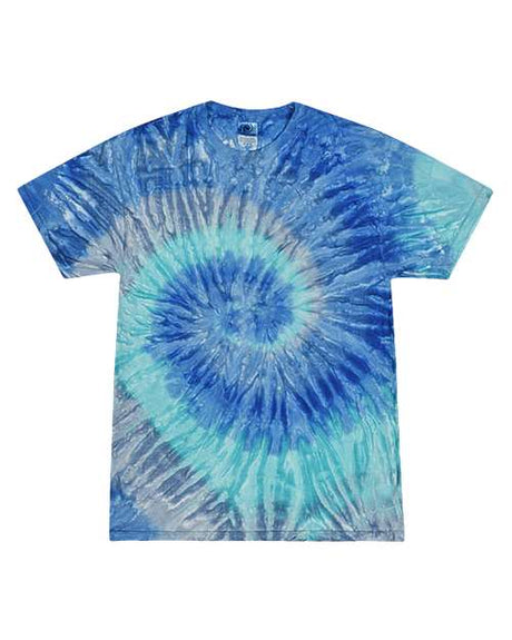 Colortone Youth Multi - Color Tie - Dyed T-Shirt - Colortone 1000Y Blue Jerry XS Short Sleeve T-Shirts