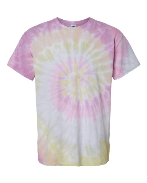 Colortone Youth Multi - Color Tie - Dyed T-Shirt - Colortone 1000Y Desert Rose XS Short Sleeve T-Shirts