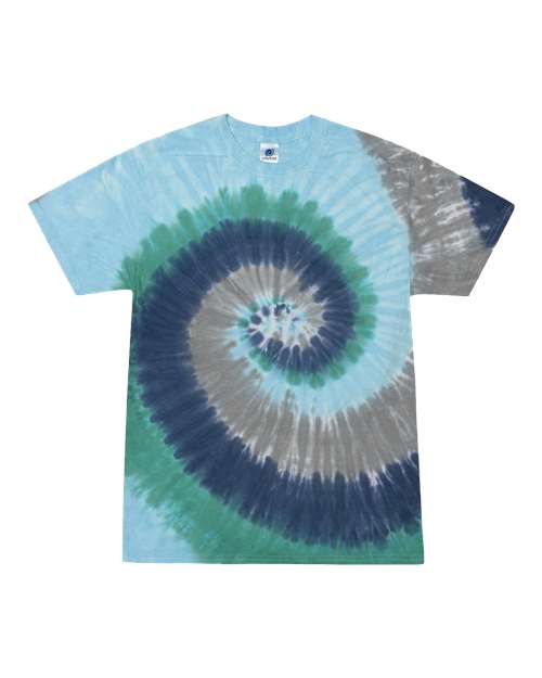 Colortone Youth Multi - Color Tie - Dyed T-Shirt - Colortone 1000Y Earth XS Short Sleeve T-Shirts