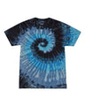 Colortone Youth Multi - Color Tie - Dyed T-Shirt - Colortone 1000Y Evening Sky XS Short Sleeve T-Shirts