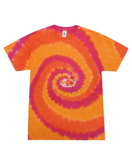 Colortone Youth Multi - Color Tie - Dyed T-Shirt - Colortone 1000Y Hypnotize XS Short Sleeve T-Shirts