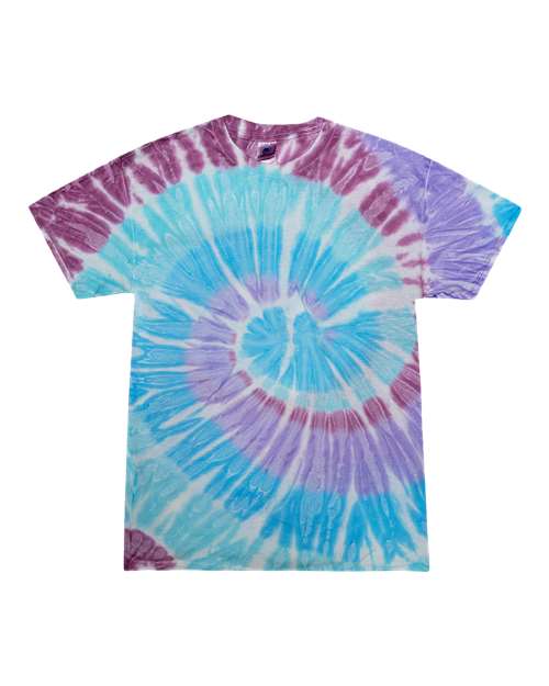 Colortone Youth Multi - Color Tie - Dyed T-Shirt - Colortone 1000Y Jamberry XS Short Sleeve T-Shirts