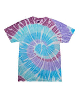Colortone Youth Multi - Color Tie - Dyed T-Shirt - Colortone 1000Y Jamberry XS Short Sleeve T-Shirts