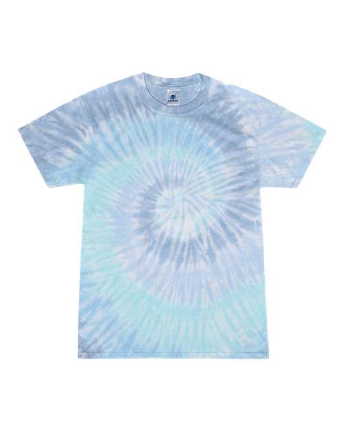 Colortone Youth Multi - Color Tie - Dyed T-Shirt - Colortone 1000Y Lagoon XS Short Sleeve T-Shirts