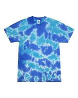Colortone Youth Multi - Color Tie - Dyed T-Shirt - Colortone 1000Y Multi Blue XS Short Sleeve T-Shirts