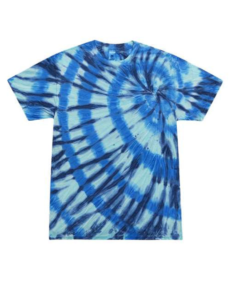 Colortone Youth Multi - Color Tie - Dyed T-Shirt - Colortone 1000Y Serenity XS Short Sleeve T-Shirts