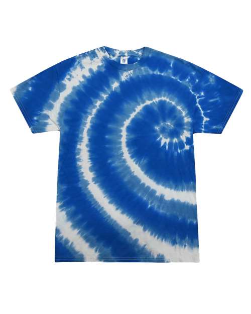 Colortone Youth Multi - Color Tie - Dyed T-Shirt - Colortone 1000Y Slushy XS Short Sleeve T-Shirts