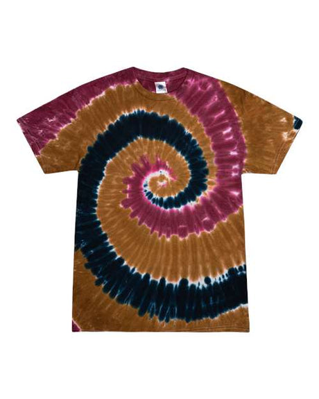 Colortone Youth Multi - Color Tie - Dyed T-Shirt - Colortone 1000Y Slushy XS Short Sleeve T-Shirts