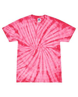 Colortone Youth Multi - Color Tie - Dyed T-Shirt - Colortone 1000Y Slushy XS Short Sleeve T-Shirts