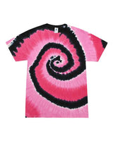 Colortone Youth Multi - Color Tie - Dyed T-Shirt - Colortone 1000Y Slushy XS Short Sleeve T-Shirts