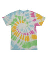 Colortone Youth Multi - Color Tie - Dyed T-Shirt - Colortone 1000Y Slushy XS Short Sleeve T-Shirts