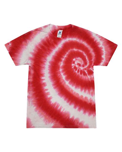 Colortone Youth Multi - Color Tie - Dyed T-Shirt - Colortone 1000Y Slushy XS Short Sleeve T-Shirts
