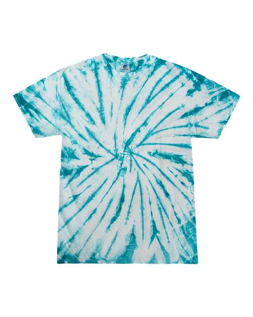 Colortone Youth Multi - Color Tie - Dyed T-Shirt - Colortone 1000Y Slushy XS Short Sleeve T-Shirts