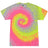 Colortone Youth Multi - Color Tie - Dyed T-Shirt - Colortone CD1000Y Silver Rainbow XS Short Sleeve T-Shirts