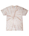Colortone Youth Multi - Color Tie - Dyed T-Shirt - Colortone CD1000Y Spider Olive XS Short Sleeve T-Shirts
