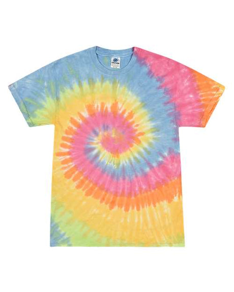 Colortone Youth Multi - Color Tie - Dyed T-Shirt - Eternity - Colortone 1000Y Eternity XS Short Sleeve T-Shirts
