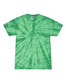 Colortone Youth Multi - Color Tie - Dyed T-Shirt - Spider Kelly - Colortone 1000Y Spider Kelly XS Short Sleeve T-Shirts