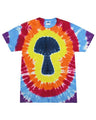 Colortone Youth Shapes Tie - Dyed T-Shirt - Colortone 1150Y Multicolor Mushroom XS Short Sleeve T-Shirts